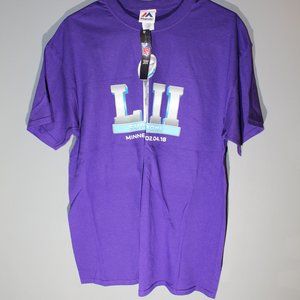 NFL Minnasota Super Bowl Teeshirts NWT MENS LARGE